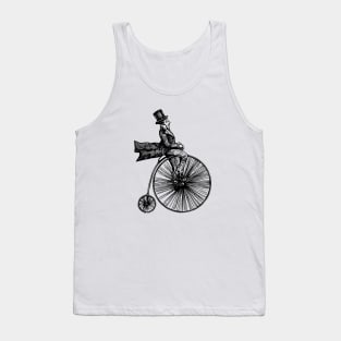 Vintage High Wheel Cyclist Tank Top